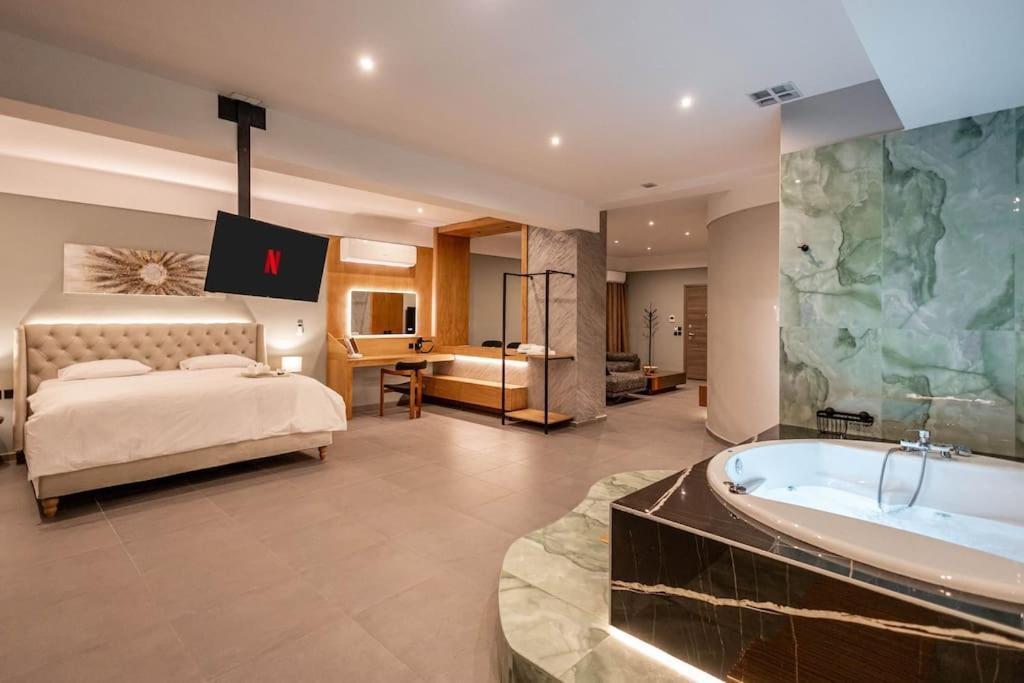 Smaragdi Luxury Jacuzzi Apartment Noho Premium Living Athens Exterior photo